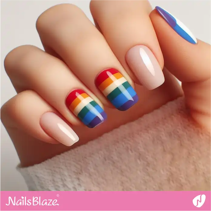 Easy Pride Nail Art | Pride | LGBTQIA2S+ Nails - NB2032